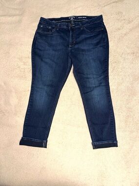 Midrise Skinny Dark Blue Women’s Jeans